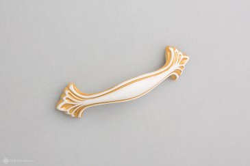 Fenice мебельная ручка-скоба 96 мм золото прованс