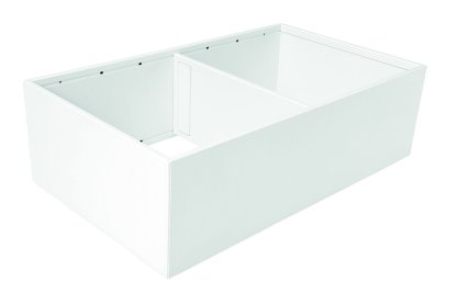 AMBIA-LINE рама для LEGRABOX ящик с высоким фасадом, сталь, от НД=400 мм, ширина=218 мм, белый шелк