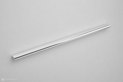 3597 мебельная ручка-профиль 320 мм анодированный алюминий глянцевый