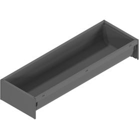 AMBIA-LINE лоток для столовых приборов для LEGRABOX, ширина 100 мм, серый орион