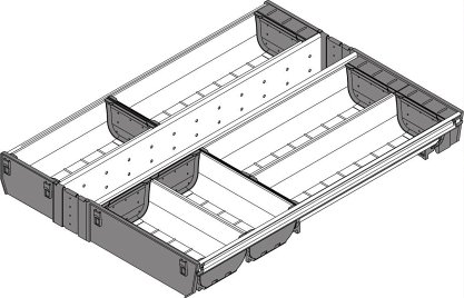 ORGA-LINE, комплект разделителей, ширина 450мм, длина 500мм