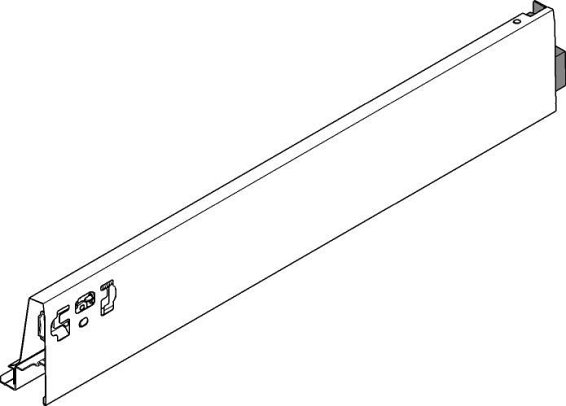 TANDEMBOX intivo/antaro, царга М 83/270мм, белая, прав.