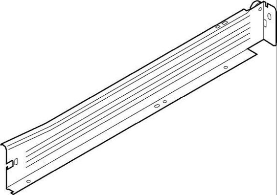 METABOX, Царга N, 54/450 мм, 25 кг, крем, прав.