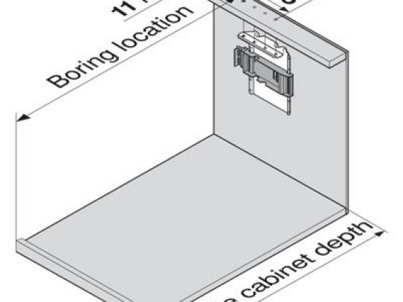 SERVO-DRIVE, верхний уголок-держатель