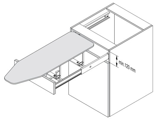 VS ADD Iron, выдвижная гладильная доска