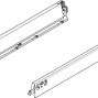 TANDEMBOX, царги N 68/400мм, белые, комплект