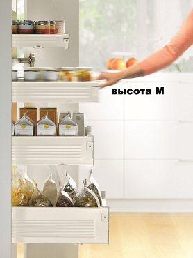 Внутренний ящик METABOX (высота М 86, глубина 400 мм) кремовый
