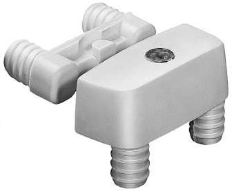 Стяжка-трапеция под пресс, белая, 10 штук