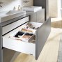 Ящик LEGRABOX pure (высота K 144, глубина 500 мм, до 70 кг), белый шелк